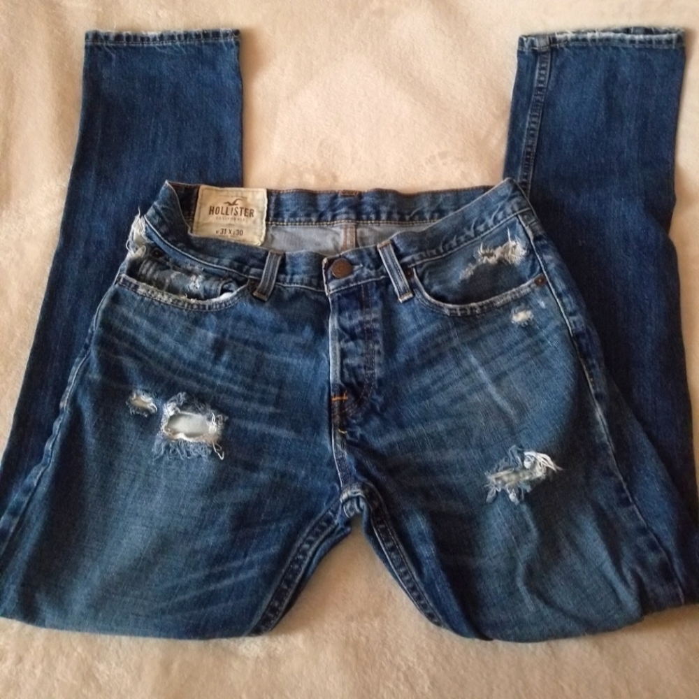 Hollister jeans, W31 x L30, blue